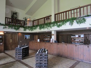 Fess Parker where the spittoon scene was shot