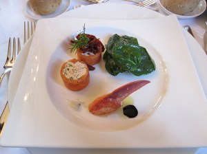 Amazing lunch at Taittinger