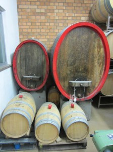 Different barrels at Horst Sauer
