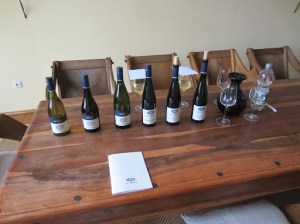 J.L. Wolf tasting