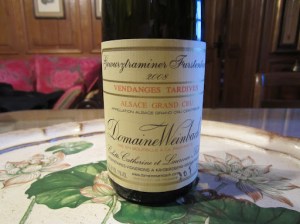 Weinbach Furstenturm Gewurztraminer Vendages Tardives 2008