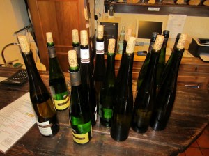 Long tastings in Alsace