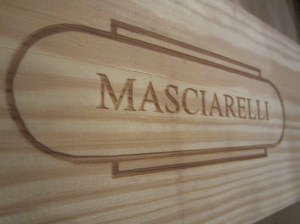A box of Masciarelli wine
