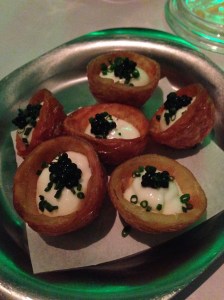 I think I could honestly eat these potato skins all day if my stomach didn't kick up too much of a fuss