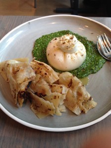 Seriously good burrata, not in an Italian restaurant if you can believe it