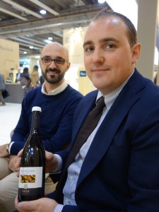 Martin Fiegl with Osteria Balla head sommelier Piero Fonseca