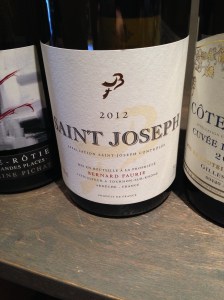 Bernard Faurie Saint Joseph 2012