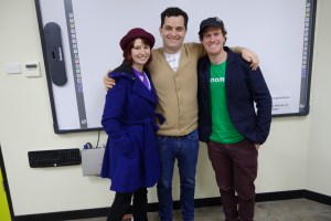 Laura Carter, The Intrepid Wino and Brendan Carter